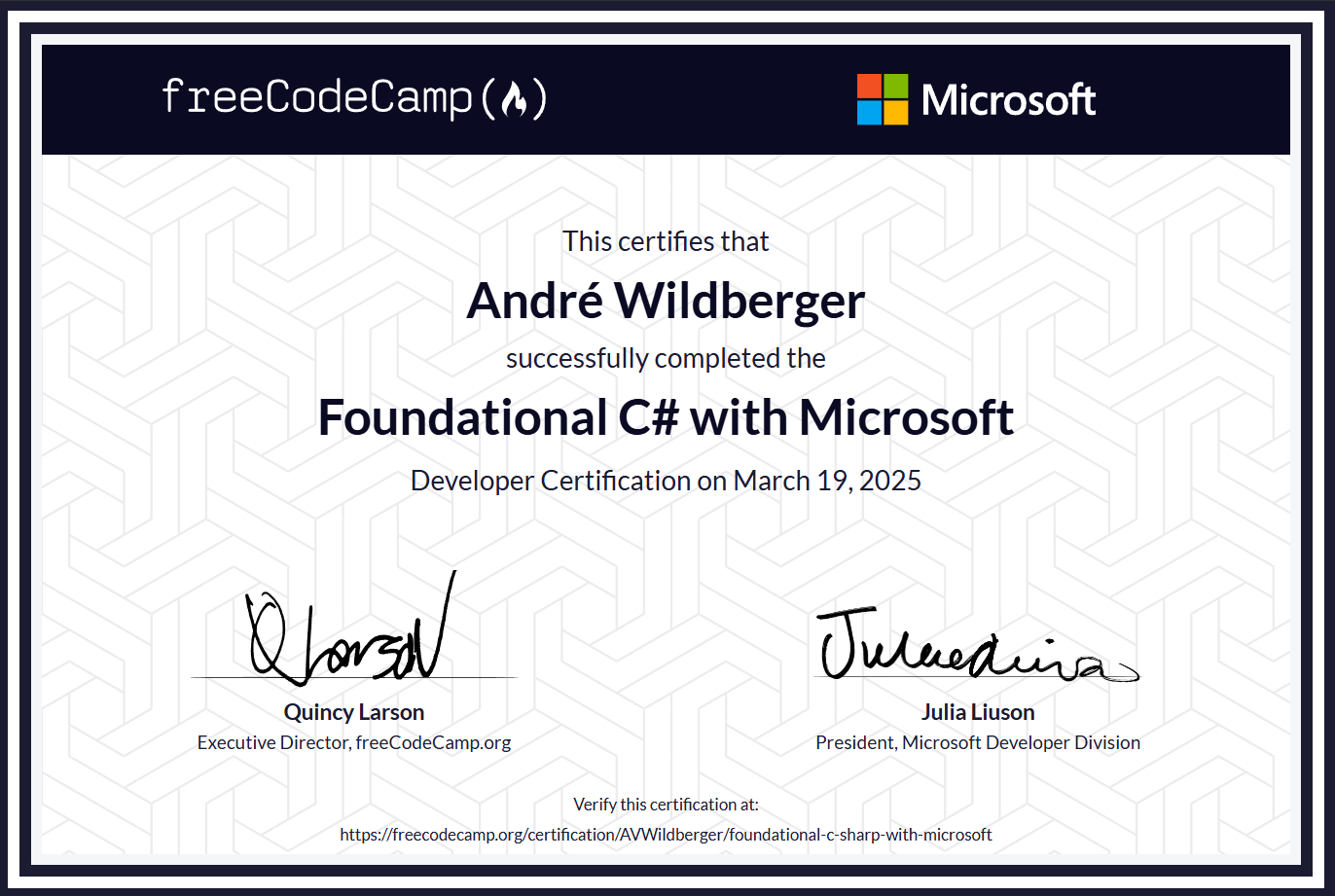 Foundational C#